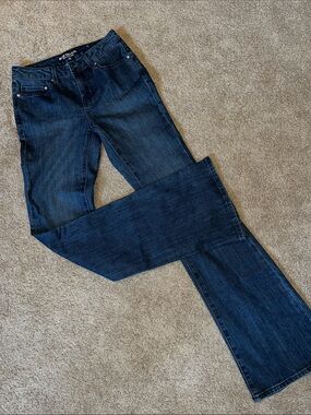 Blue Revival Classic Dark Blue Women's flare leg Jeans
